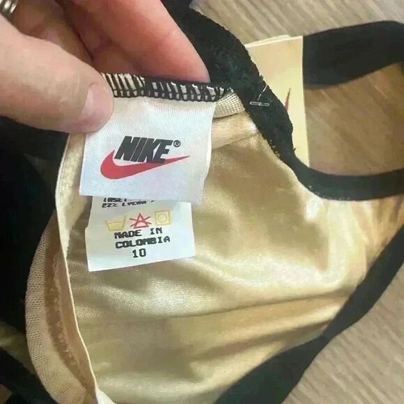 Vintage Nike swoosh one piece w underwire support 10 - Picture 9 of 9